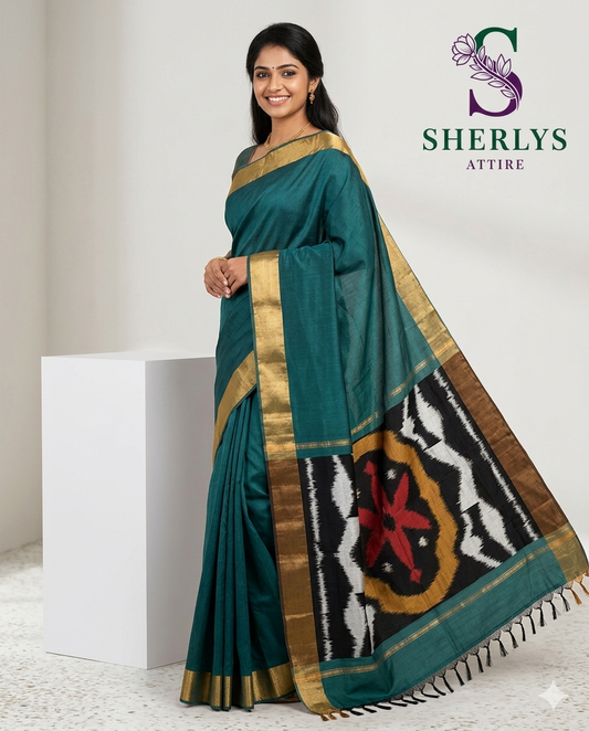 Pochampalli Cotton Saree