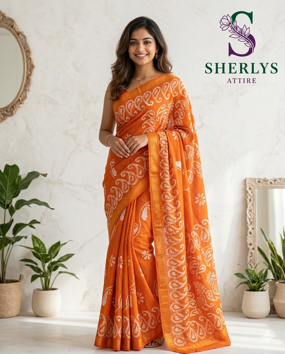 Chungidi Cotton Saree